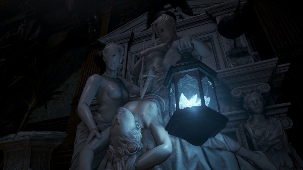 Resident Evil Village Shadow of Rose DLC Statues