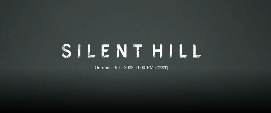 Silent Hill October 19 2022 Reveal Key Art