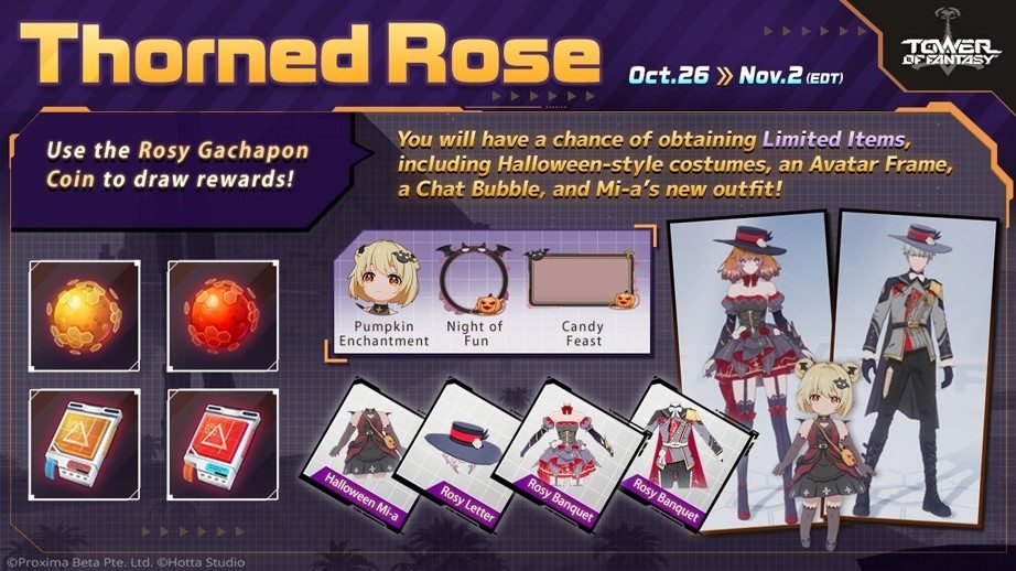 Tower of Fantasy_ Thorned Rose event details