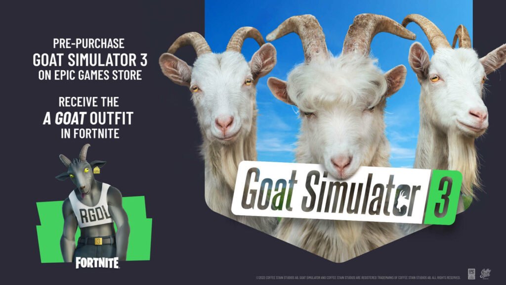 Goat Simulator 3 Skin Fortnite
