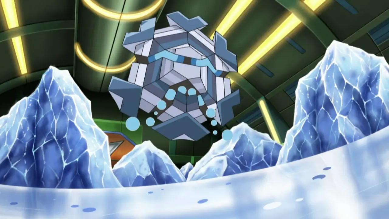 Cryogonal in the pokemon anime