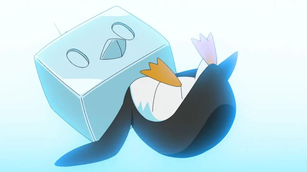 Eiscue in the pokemon anime