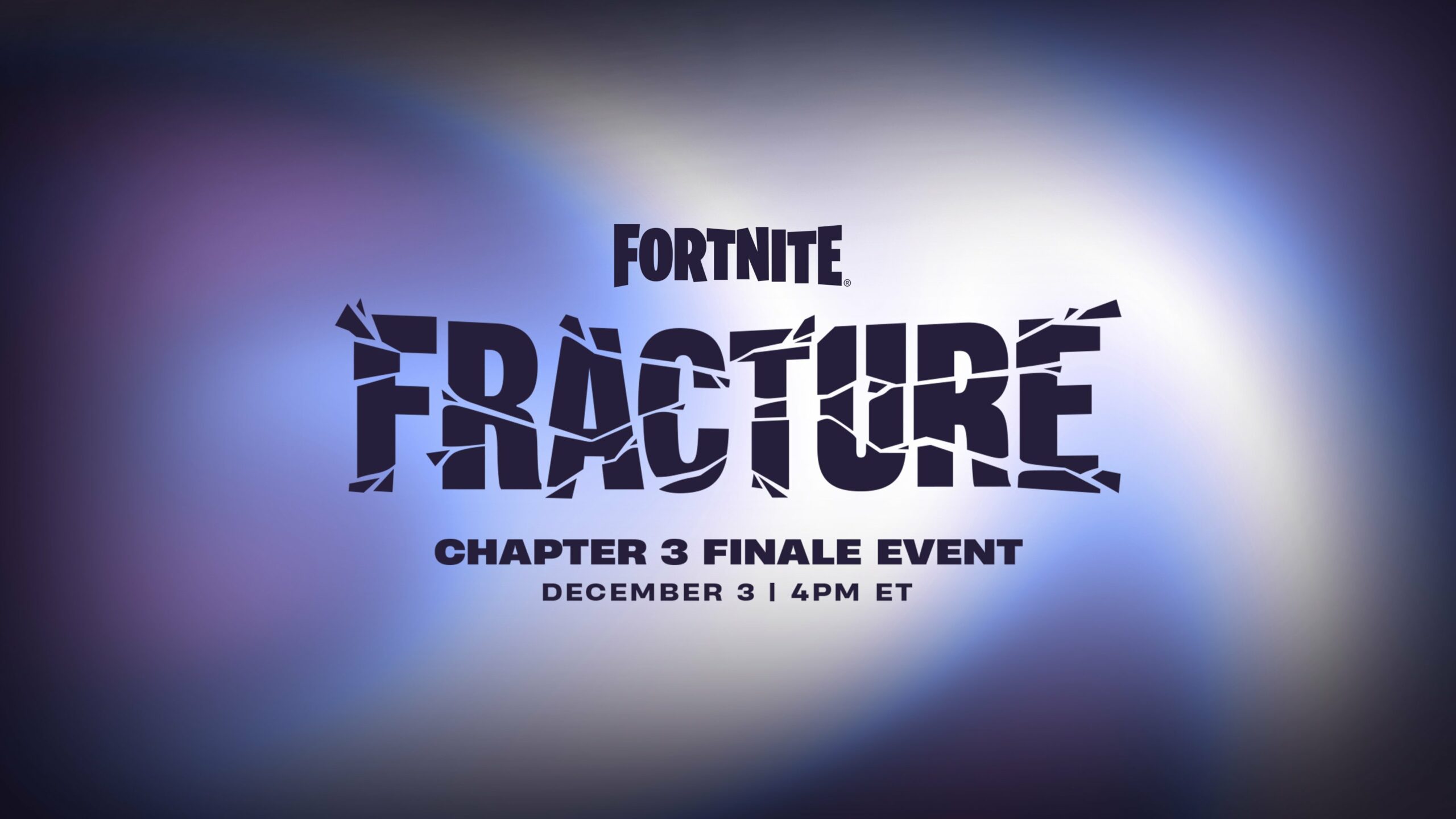 Fortnite Chapter 3 Season 4 event Finale Event Fracture Key Art Fortnite Chapter 4