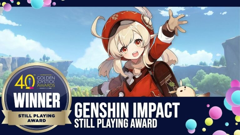 Genshin Impact bags “Still Playing Award” at the Golden Joysticks