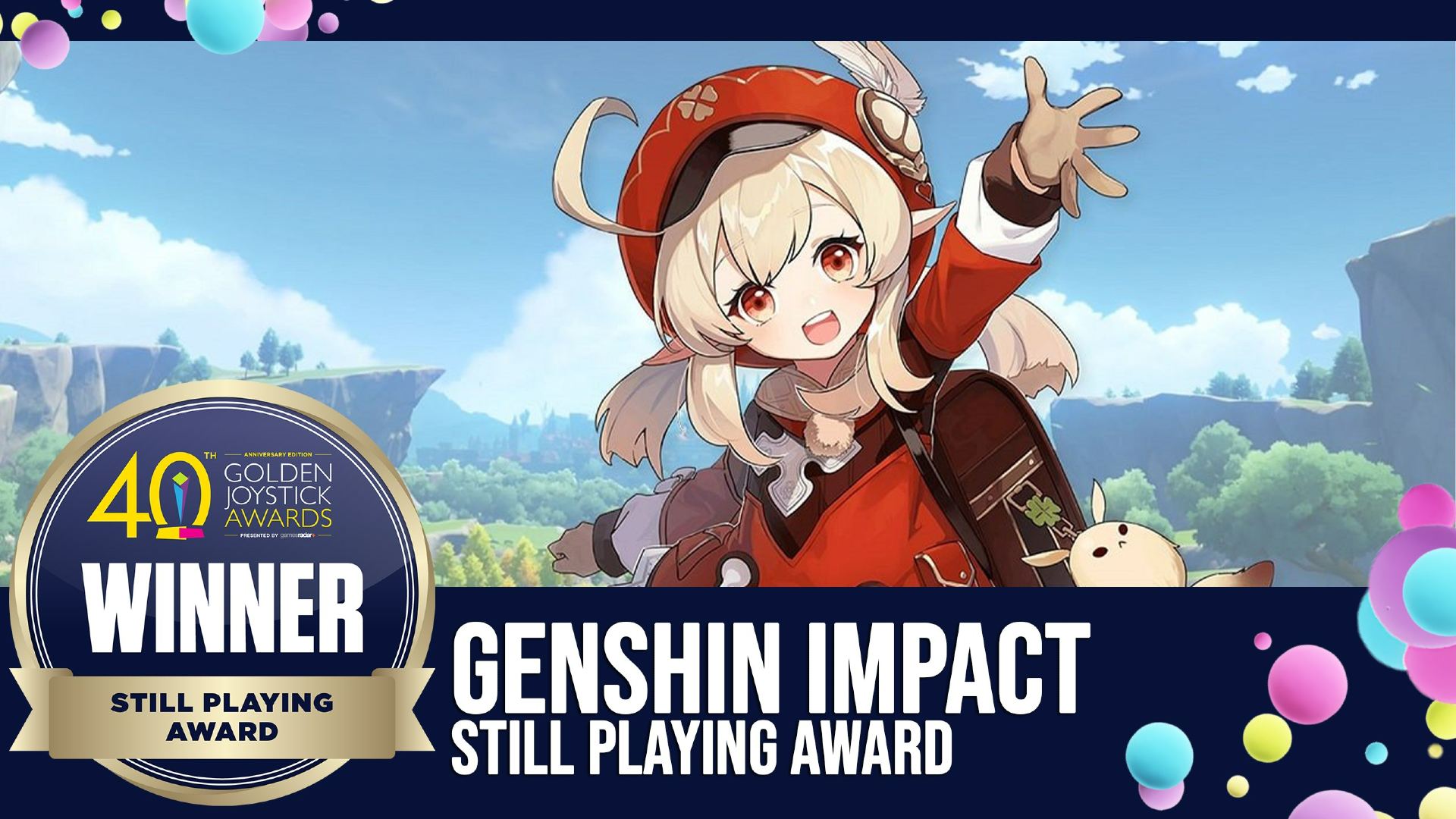 Genshin Impact - Golden Joystick Awards - Still Playin Award - Klee