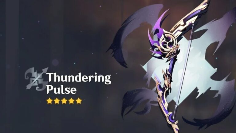 Genshin Impact ‘Thundering Pulse’ Guide: Where to get, stats, effects, ascension materials, and recommended characters