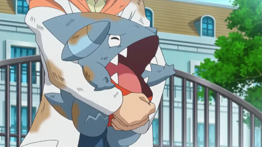 Gible in the Pokemon anime
