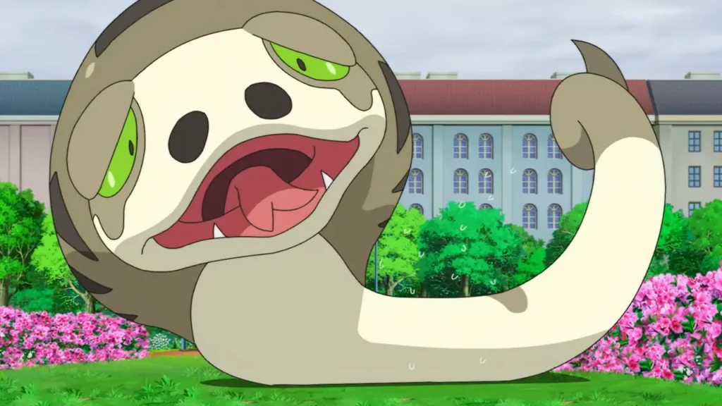Silicobra in the pokemon anime