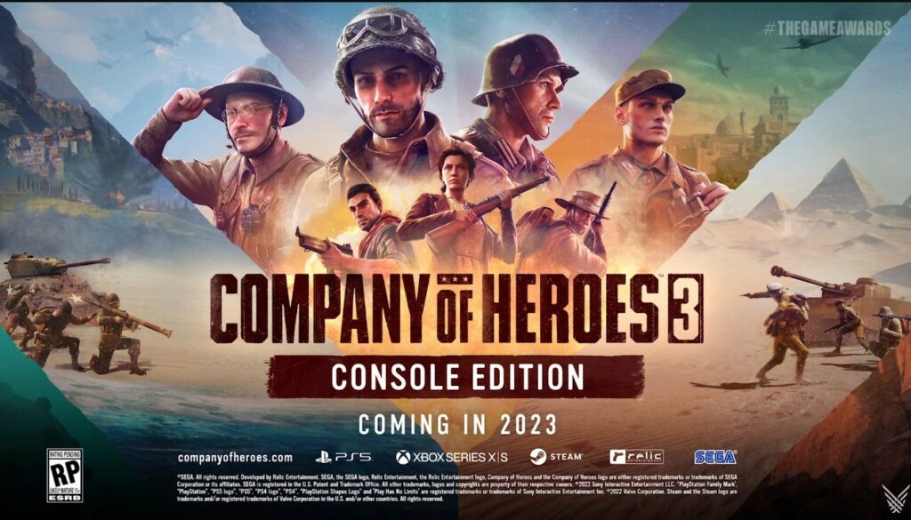 Company of Heroes 3 Console Edition Key Art