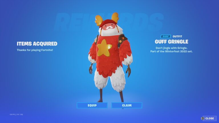 Fortnite: How to get Guff Gringle for free (Winterfest 2022)