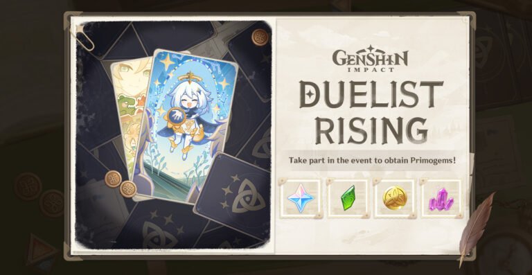 Genshin Impact: Duelist Rising Web Event Guide