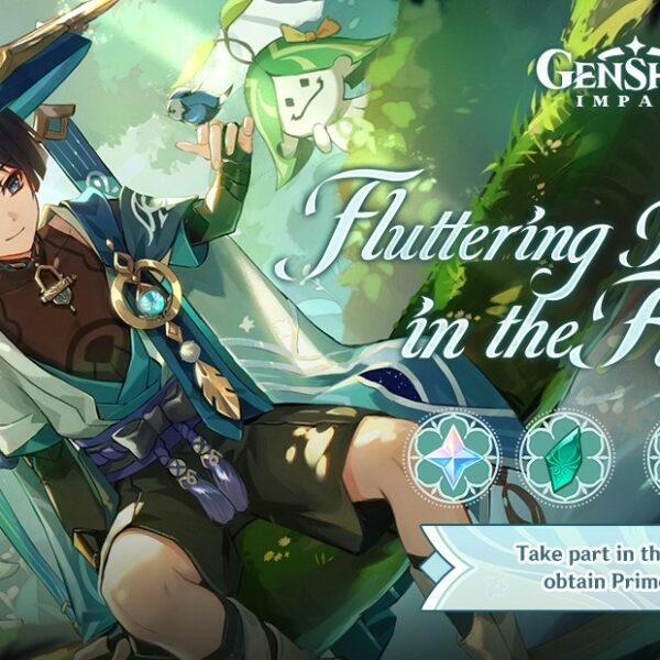 Genshin Impact - Fluttering Footsteps In The Fields Web event