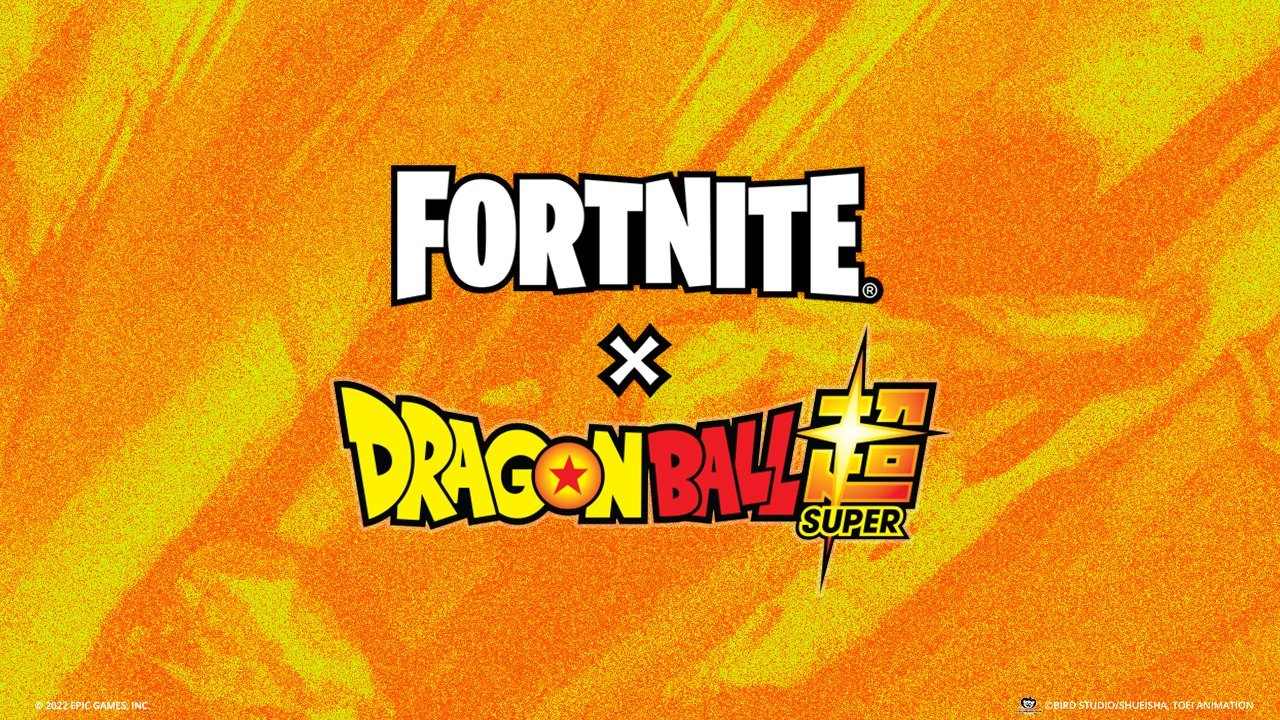 Fortnite x Dragon Ball Super Key Art