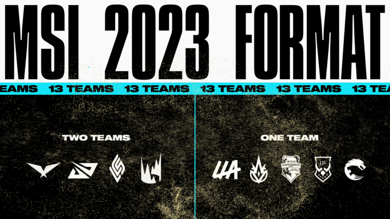 2023 League of Legends MSI Changes