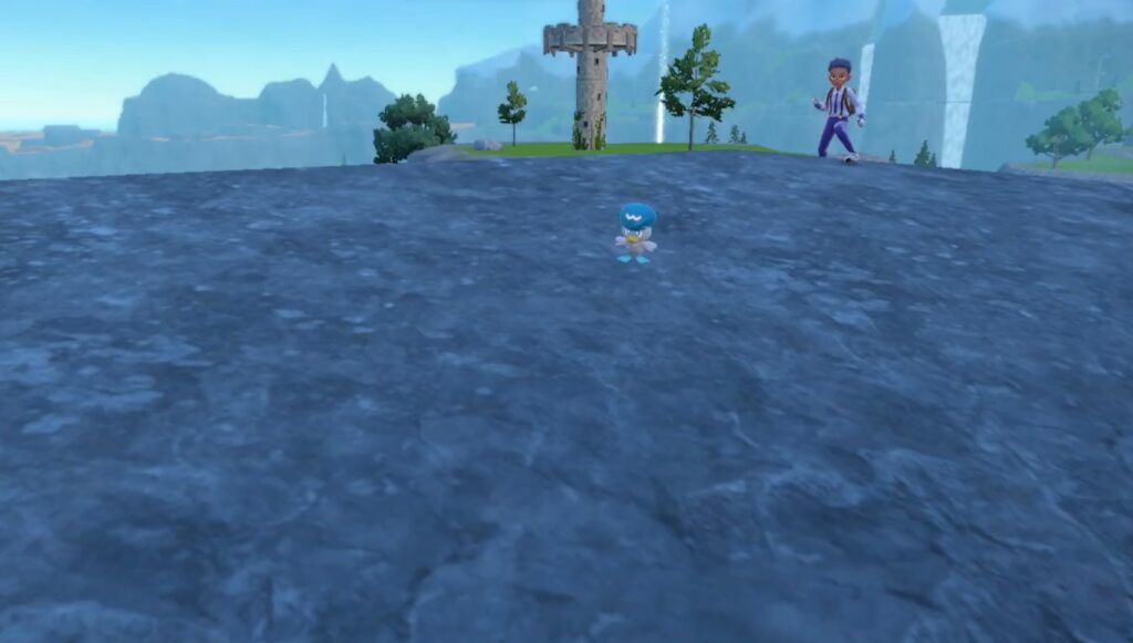 Pokemon Scarlet and Violet - Cliff glitch experience