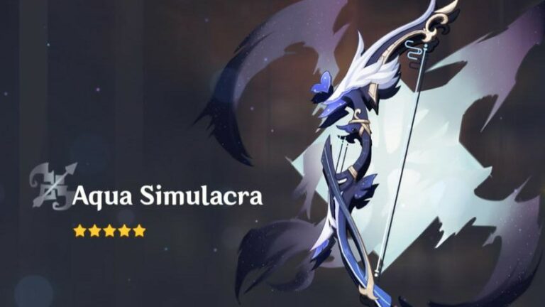 Genshin Impact ‘Aqua Simulacra’ Weapon Guide: Where to get, stats, effects, ascension materials, and recommended characters