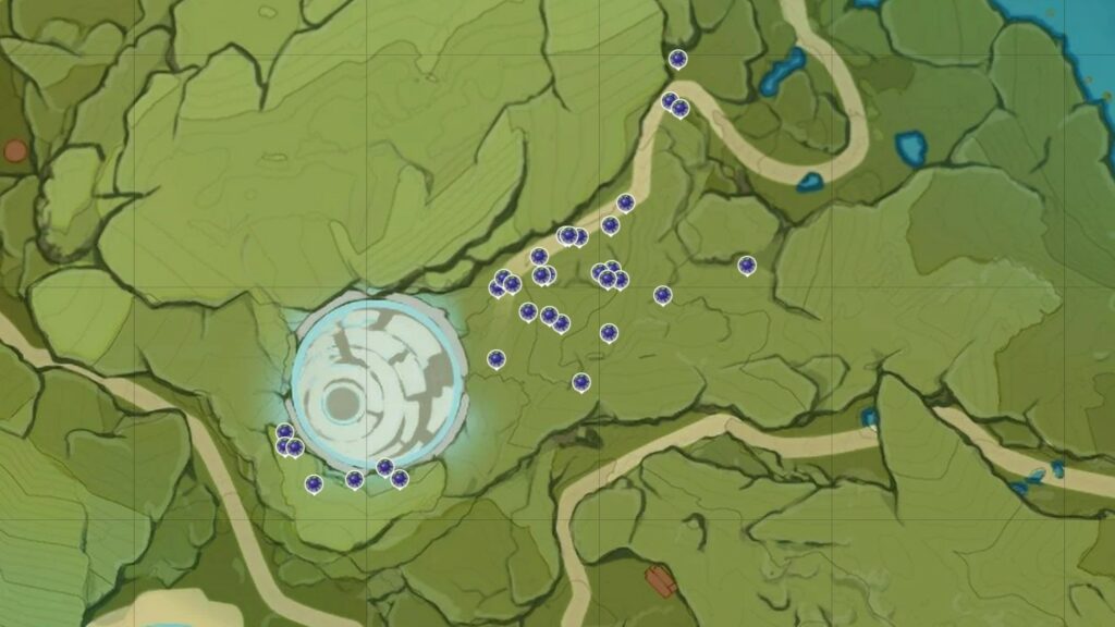 Genshin Impact - Wolfhook Locations