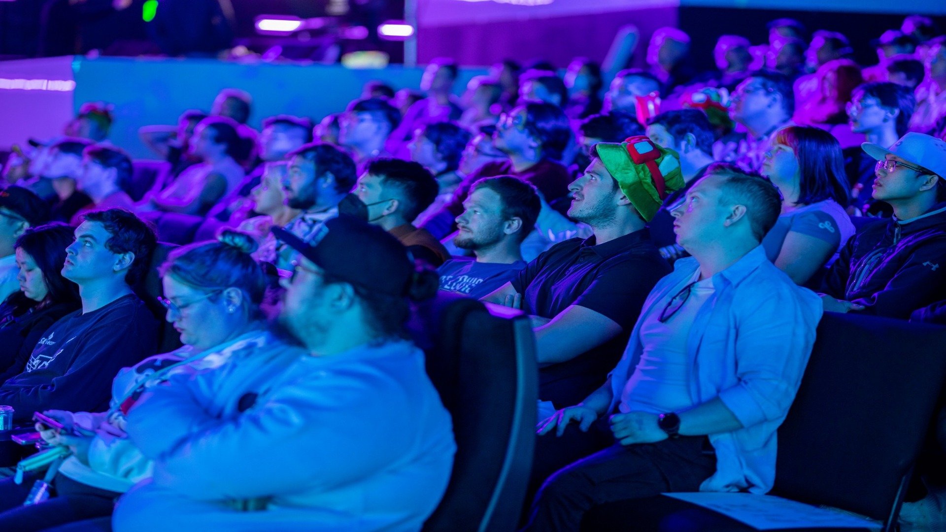 The crowd during the 2023 LCS Spring Split day fifteen