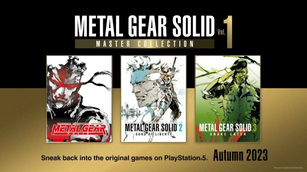Metal Gear Solid Master Collection Volume 1 Key Art