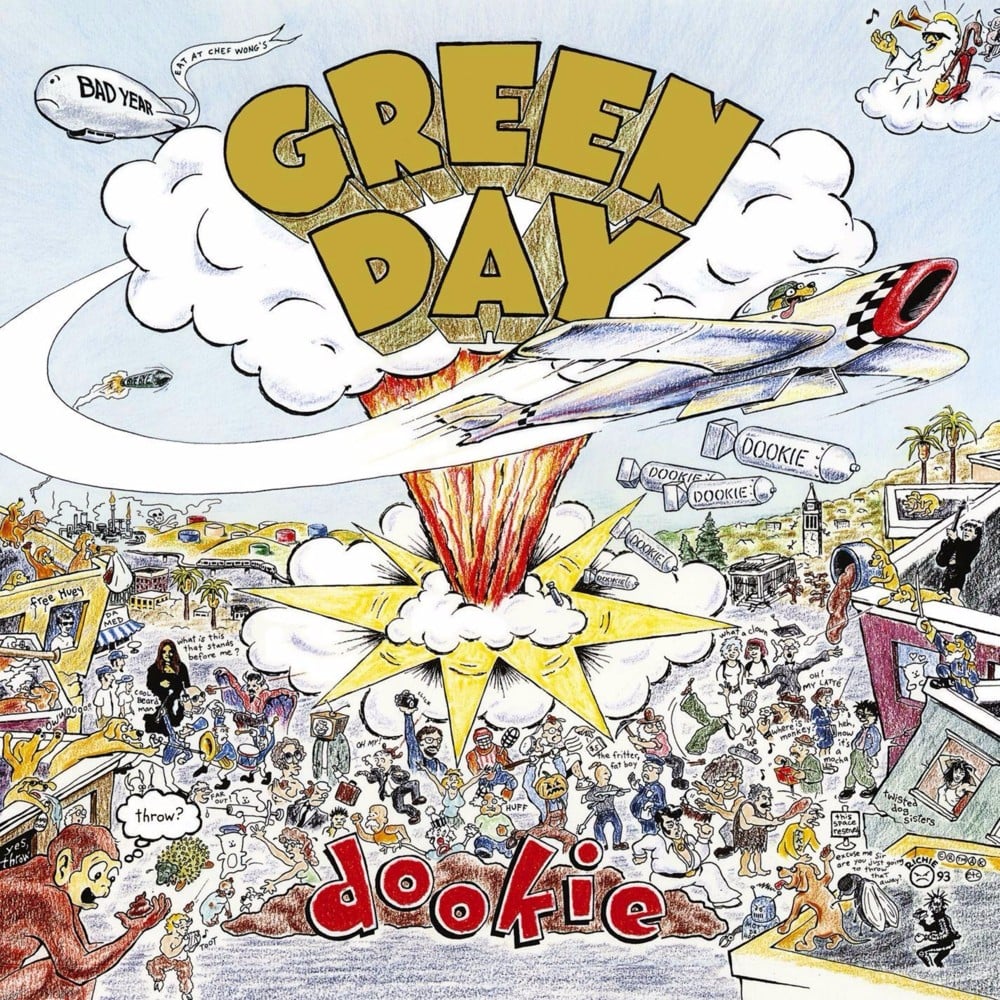 Green Day Dookie Album Cover