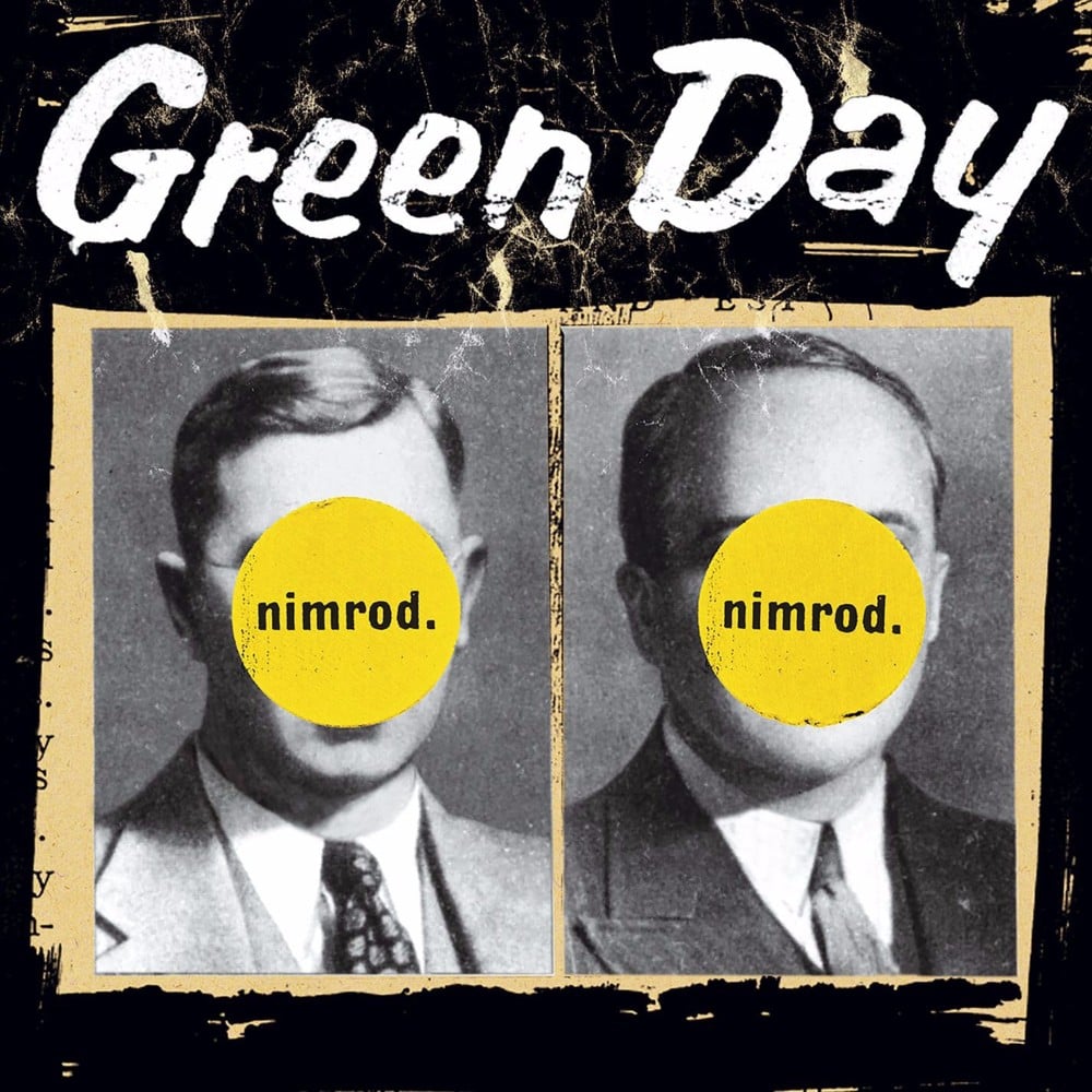 Green Day Nimrod Album Cover