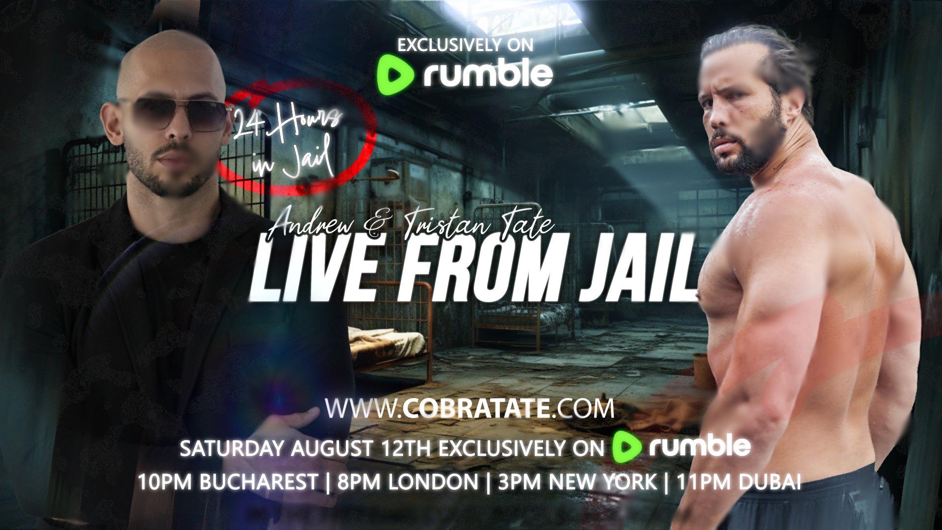 Andrew Tristan Tate Live From Jail Rumble Thumbnail