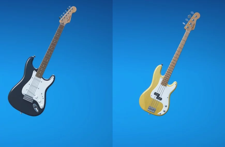 Fortnite Festival Adds Official Fender Guitars